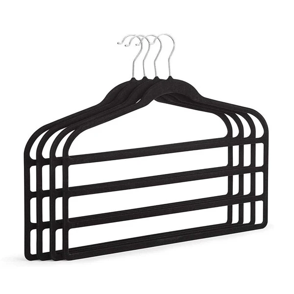 Multi-layer Velvet Pants Hangers