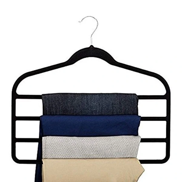 Multi-layer Velvet Pants Hangers