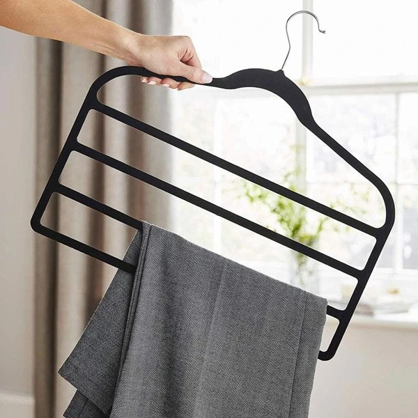 Multi-layer Velvet Pants Hangers