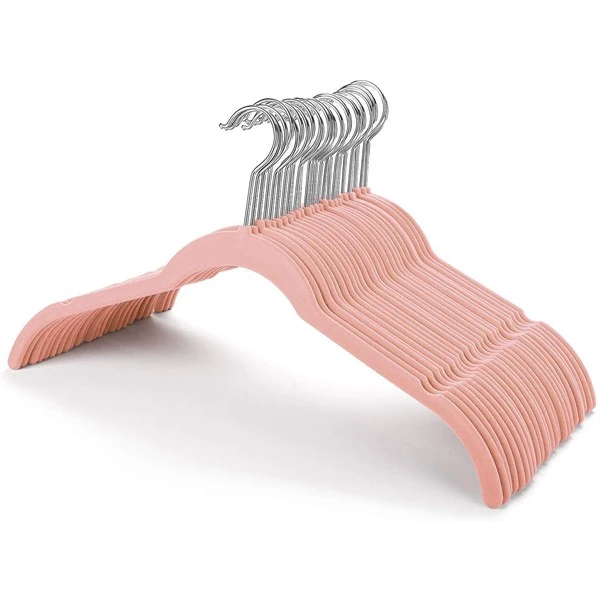 Women Velvet  Non Slip Clothes Hangers 