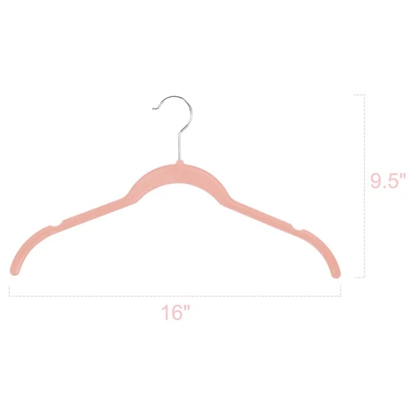 Women Velvet  Non Slip Clothes Hangers 