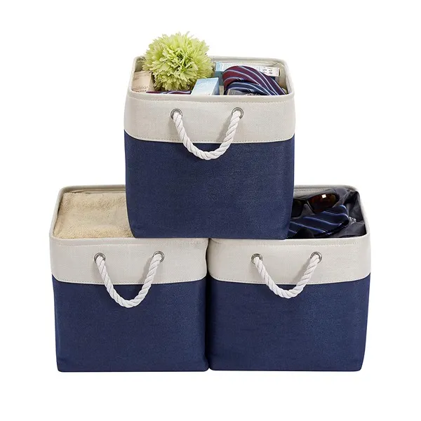 Foldable Canvas Storage Box