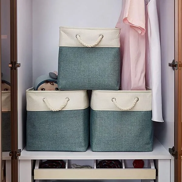 Foldable Canvas Storage Box