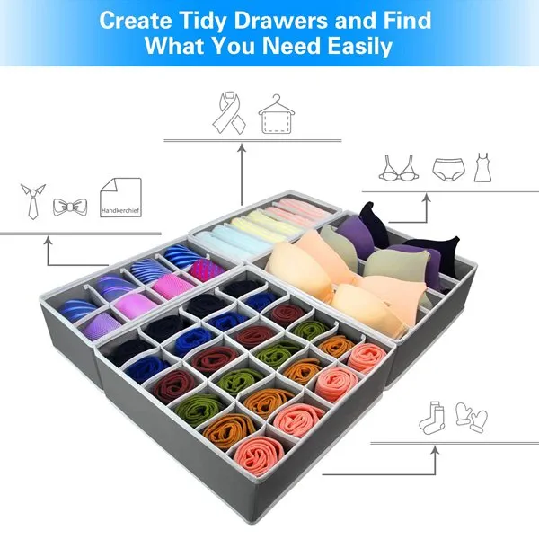 Foldable Drawer Organizer