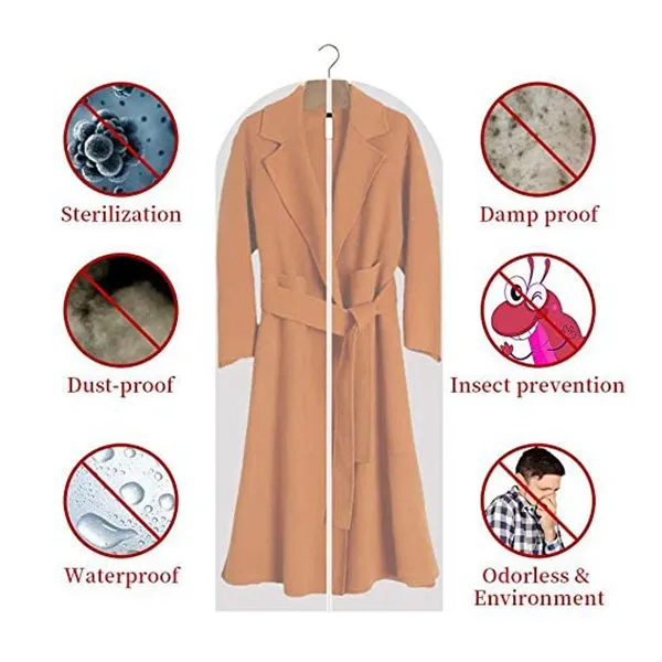 Dust Cover Garment Bags for Closet