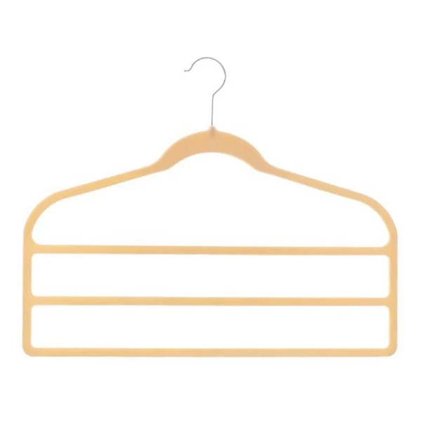 Stylish 3-Tier Velvet pant hanger