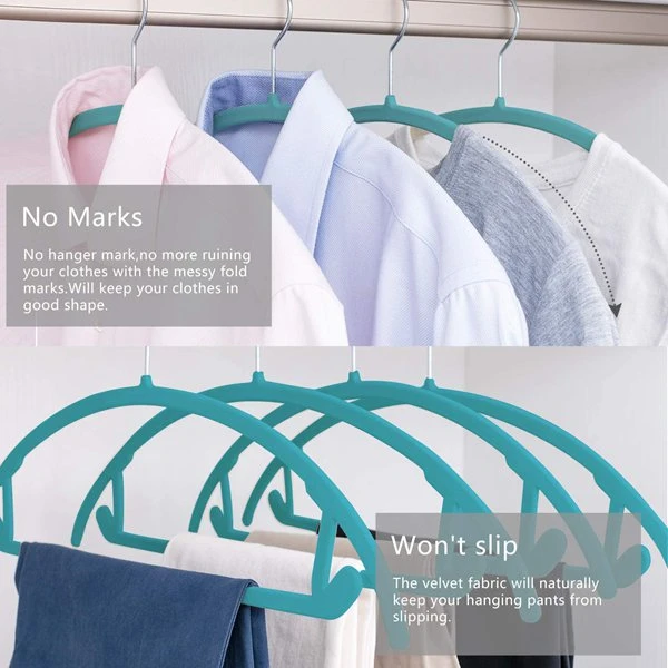 Non-slip suit hangers