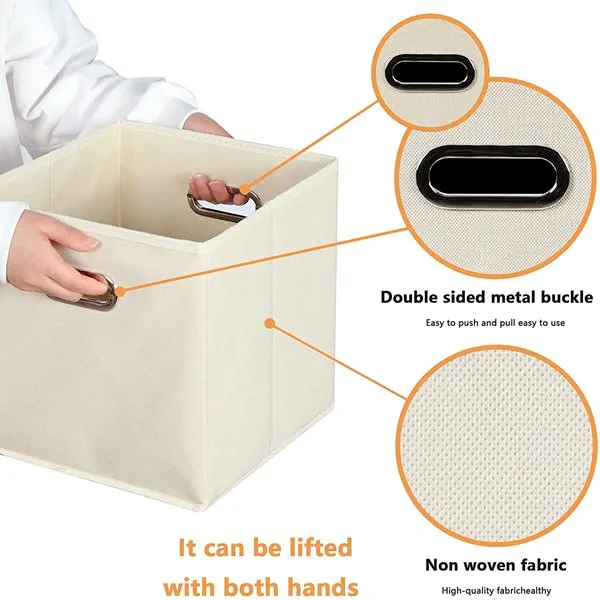 Household Foldable Fabric Storage Bins