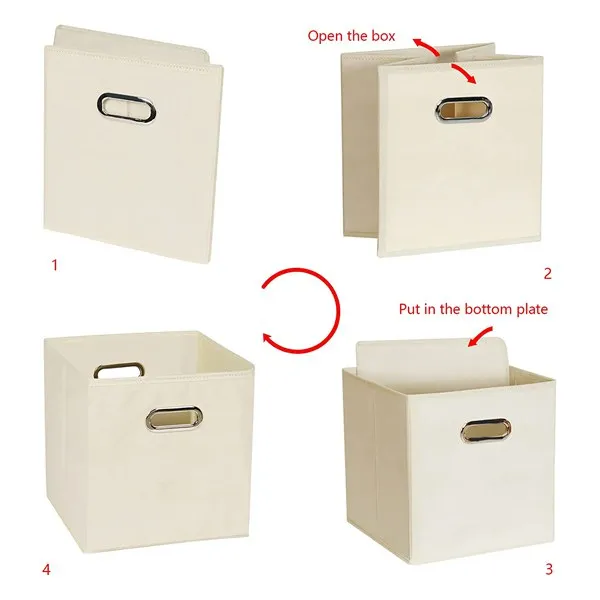 Household Foldable Fabric Storage Bins