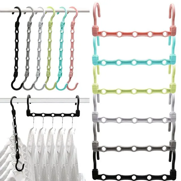 Cascading Hangers Closet Hanger Plastic Clothes Hanger