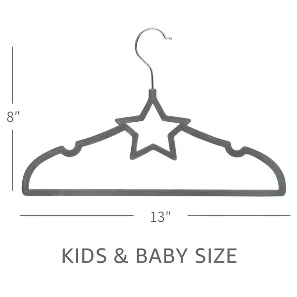 Nonslip Kids Velvet Hanger