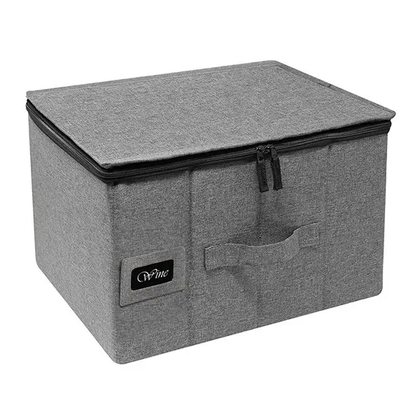 Deluxe Wine Cup storage box 12 Case with Dividers