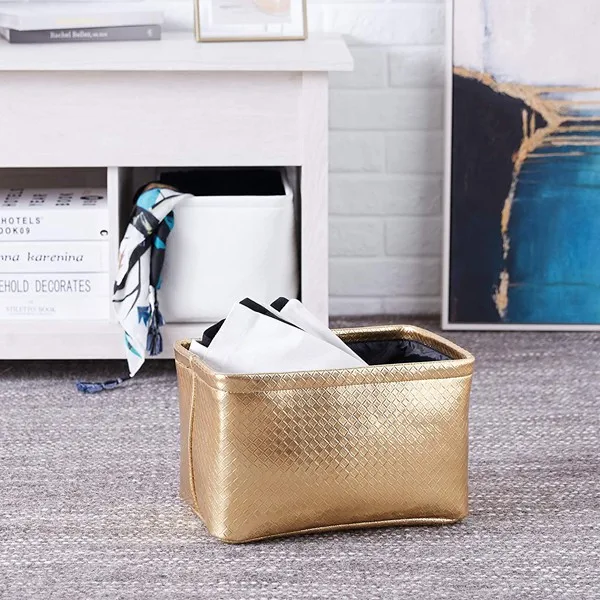 PVC waterproof storage basket storage boxes