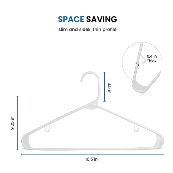 Plastic cloth Hanger for Wet and Dry