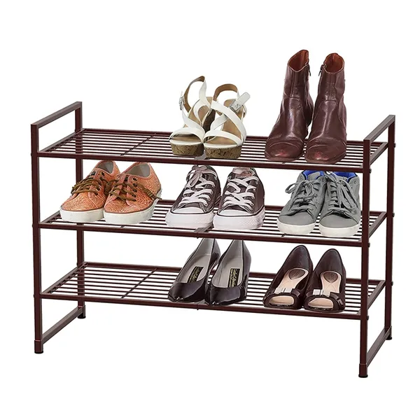 3-layer stacked shoe rack storage rack