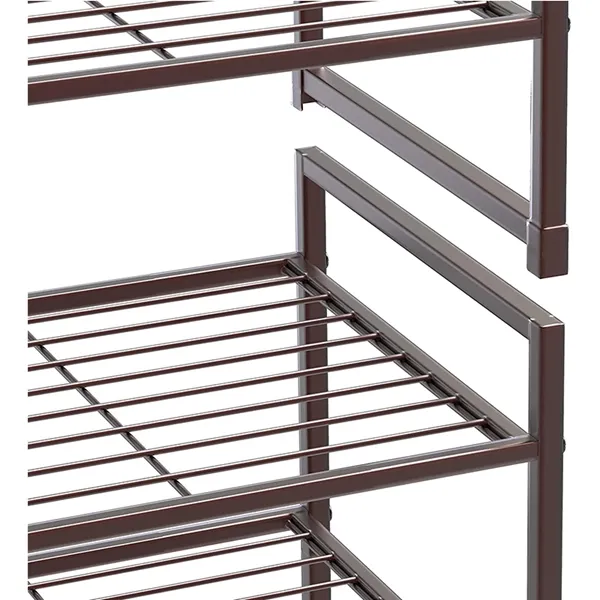 3-layer stacked shoe rack storage rack