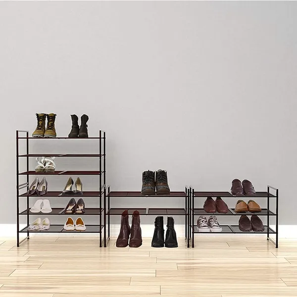 3-layer stacked shoe rack storage rack