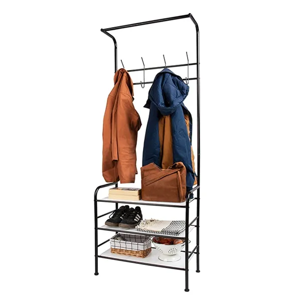 3-tier metal multifunctional storage rack